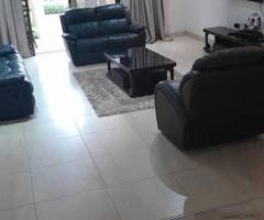 Fully furnished three (3) bedroom house with a boys quarters