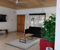 Furnished three bedrooms house