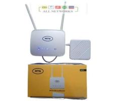 MTN Universal Broadband 4G Router + Backup Battery - White